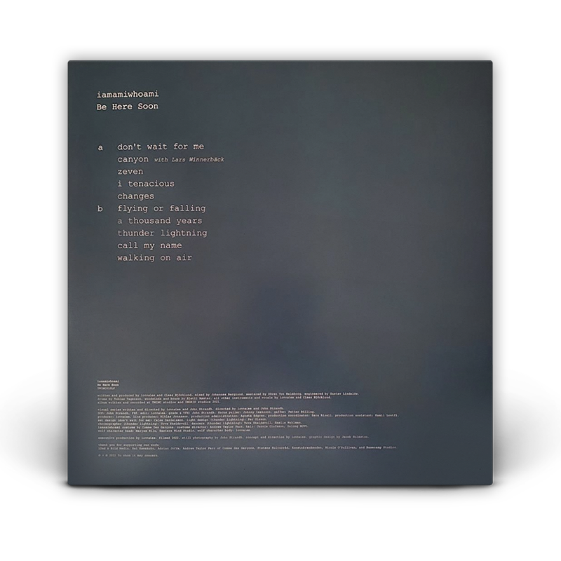Miniatura: iamamiwhoami - LP Be Here Soon Limitado Vinil