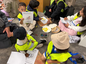 A Special Visit to the Library for Moon Festival Story Time 🌙📚