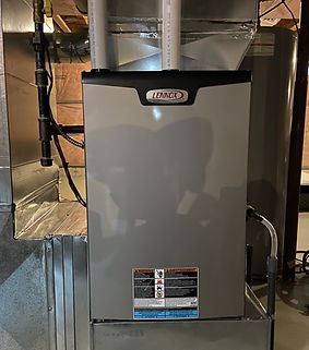 Furnace replacement project in Burlington home