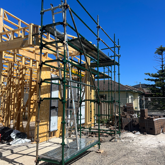 Residential Scaffolding Hire Jobsite 