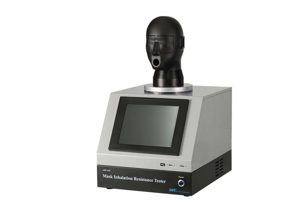 섬네일: 안면부 흡기저항 평가장치(Mask Inhalation Resistance Tester)