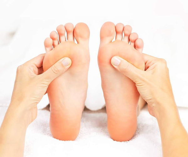 Reflexology pair of feet