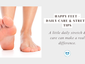 Daily Care & Stretches for Happy Feet