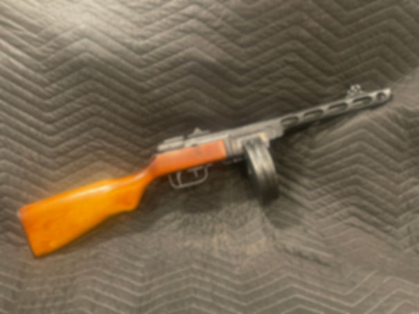 PPSH41 semi auto 7.62x25 or 9mm