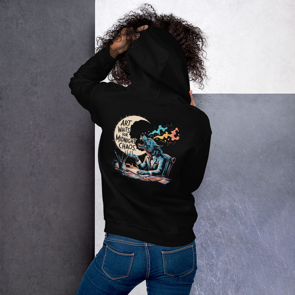 Midnight Chaos Co Create Unisex Hoodie