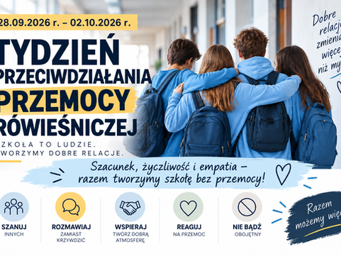 Tydzień Przeciwdziałania Przemocy Rówieśniczej