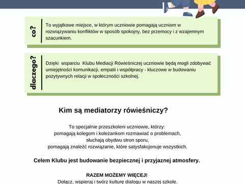 Klub Mediacji Rówieśniczej
