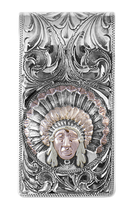 アクセサリー Edward H Bohlin Scarf Slide Indian Head アクセサリー Edward H Bohlin Scarf Slide Indian Head BOHLIN