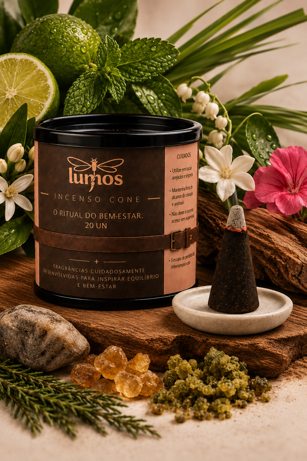 Incenso Cone - Bamboo Trouss