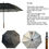 Thumbnail: 30inchx8ribs golf umbrella