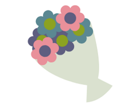 A bouquet of flowers