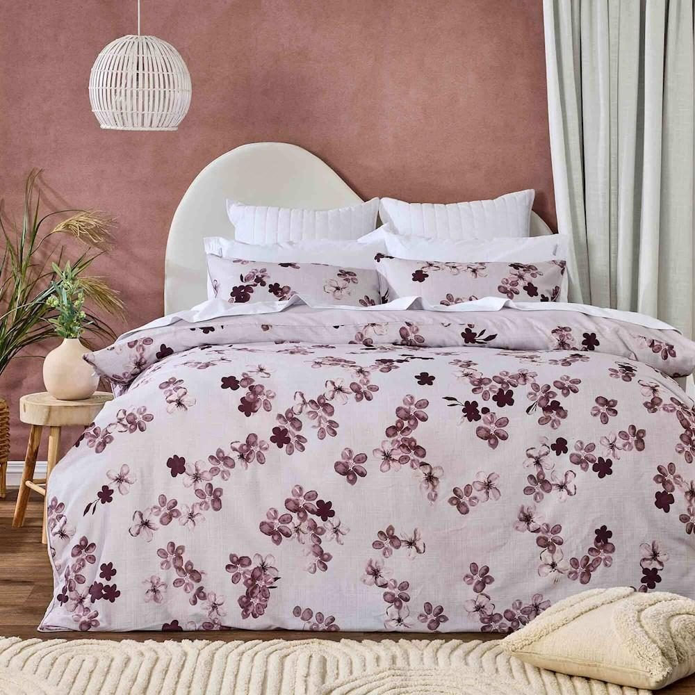 June & Jupiter - Cotton Duvet Cover Set - Queen - 100% Cotton - Sora