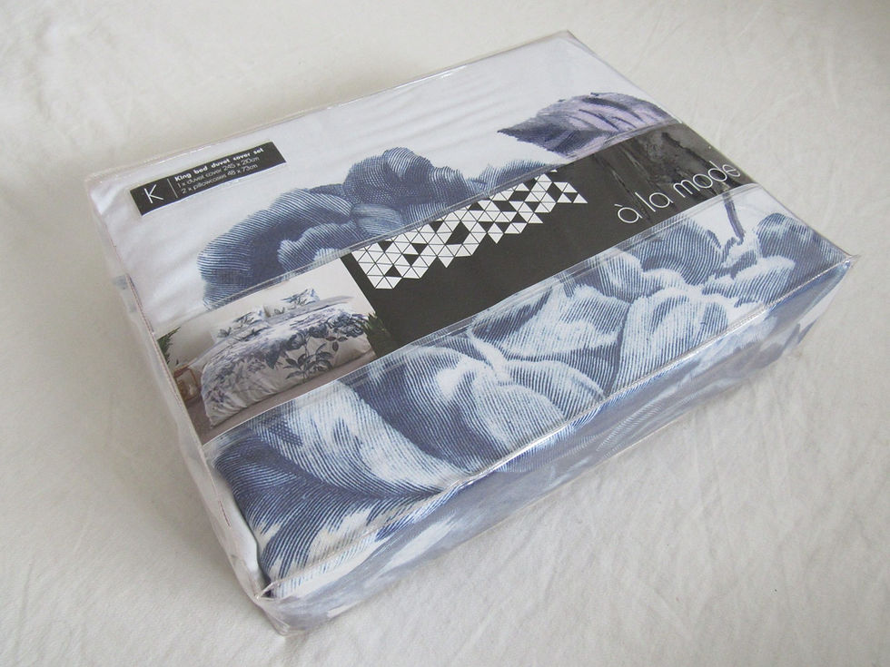 Thumbnail: À La Mode - Cotton Duvet Cover Set - 100% Pure Cotton - 250TC - Meadow