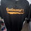 Thumbnail: Black/White Baseball Jersey Front View