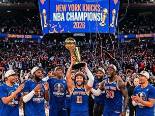 Los New York Knicks ganan el campeonato de la NBA por primera vez desde 1973