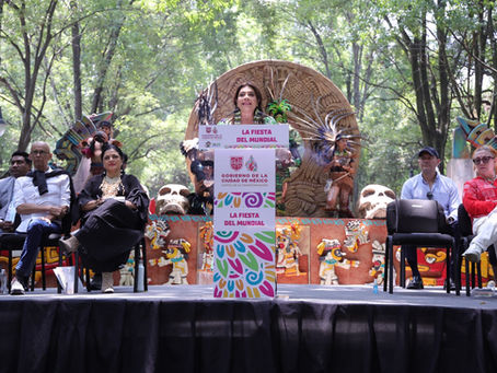 LA FIESTA DEL MUNDIAL: CLARA BRUGADA PRESENTA MÁS DE MIL ACTIVIDADES GRATIS EN CDMX