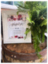 Mimosa Bar Sign