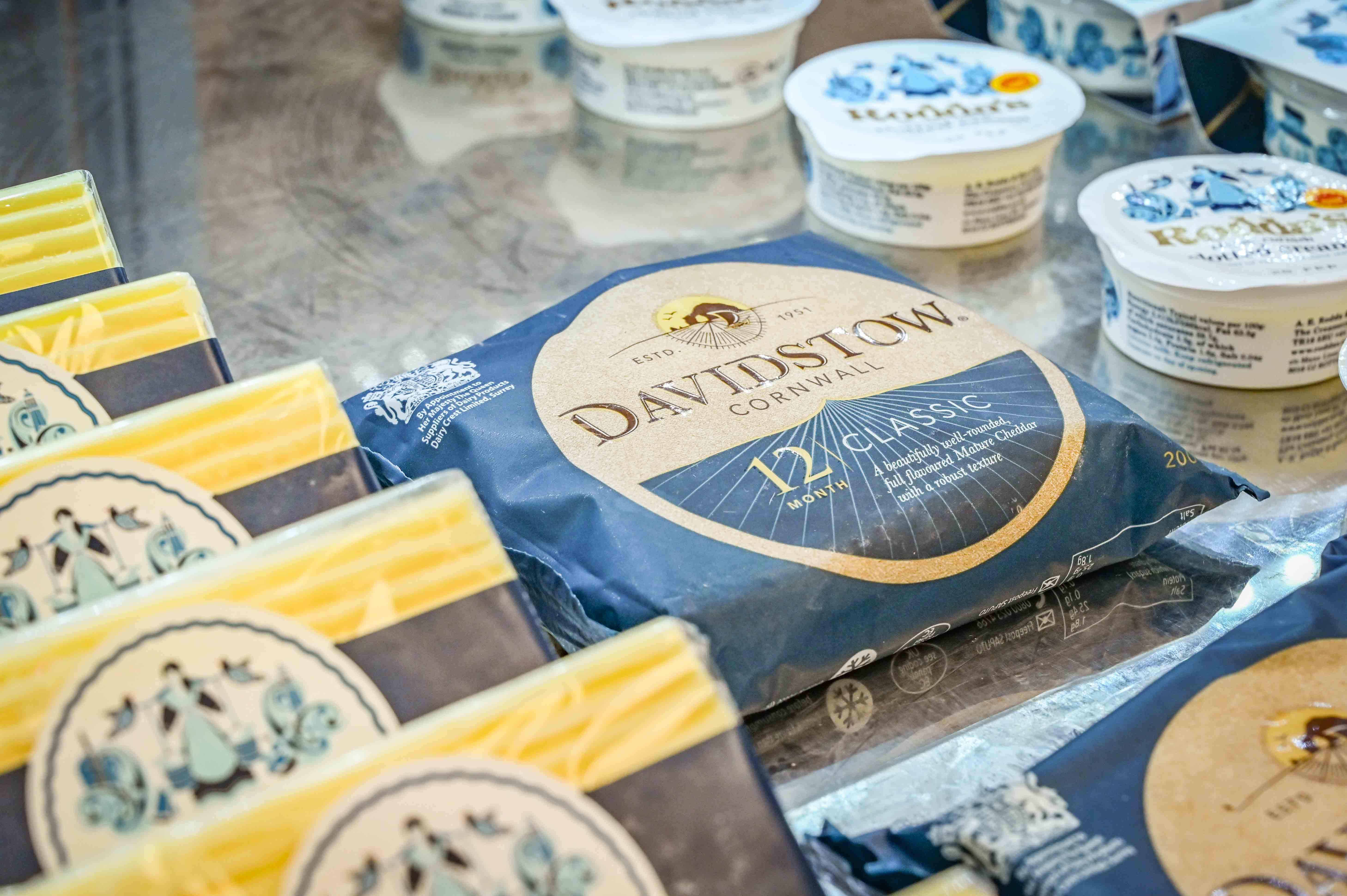 Arranged Food and Objects