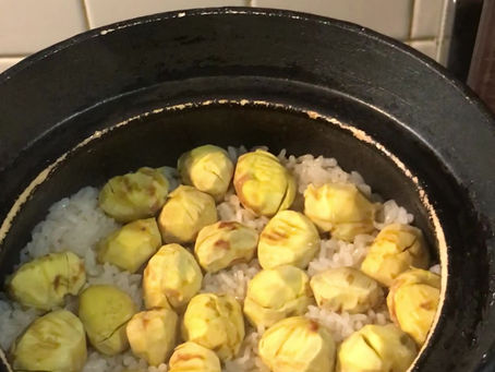 栗ごはん🌰🍚
