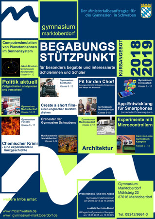 Begabungskurse 2018/19