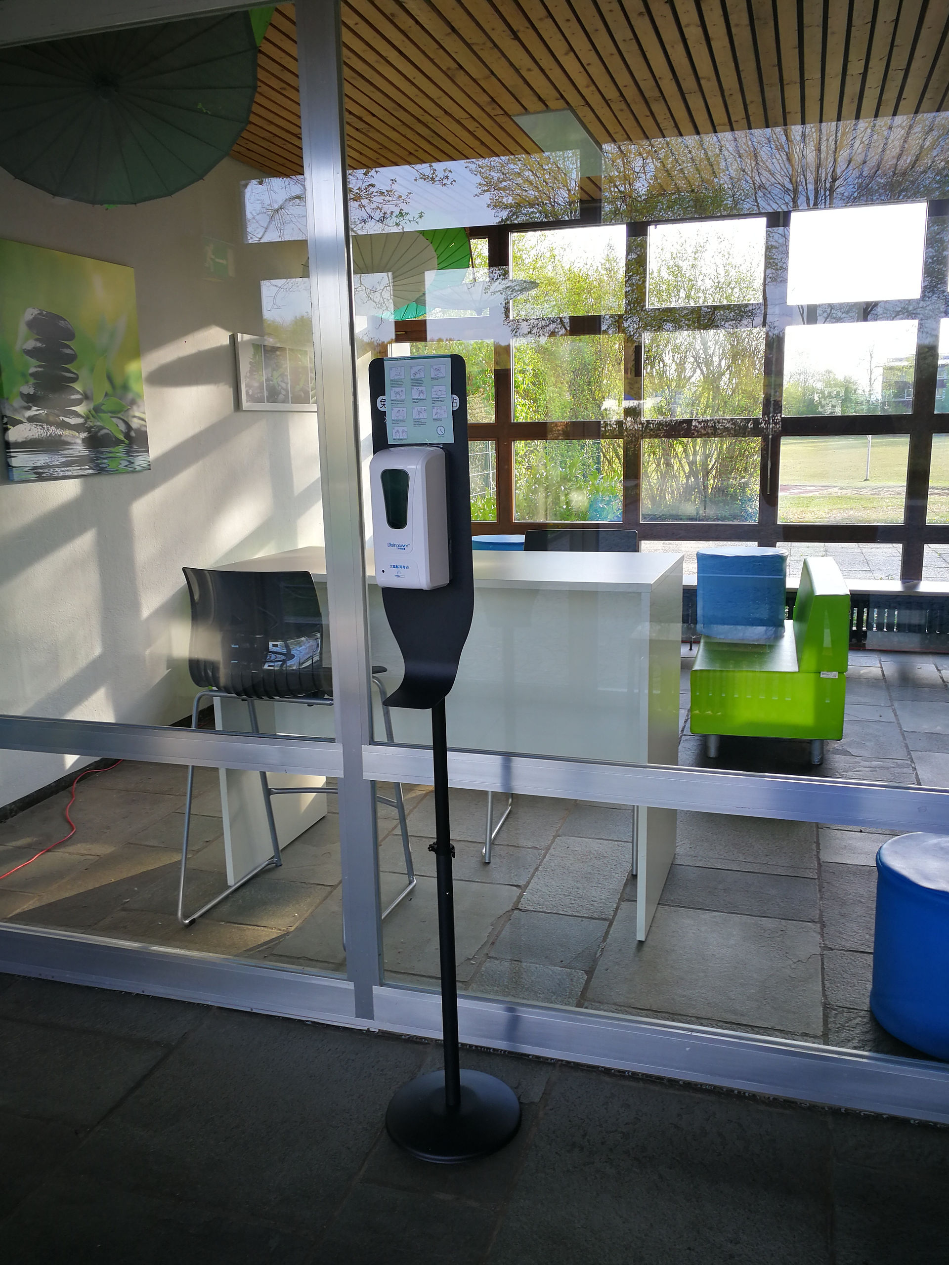 Desinfektionsstationen