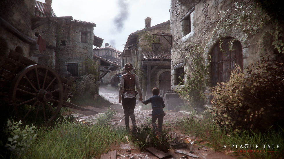 Хьюго и Макула в A Plague Tale: Innocence — первый известный игроку носитель Prima Macula