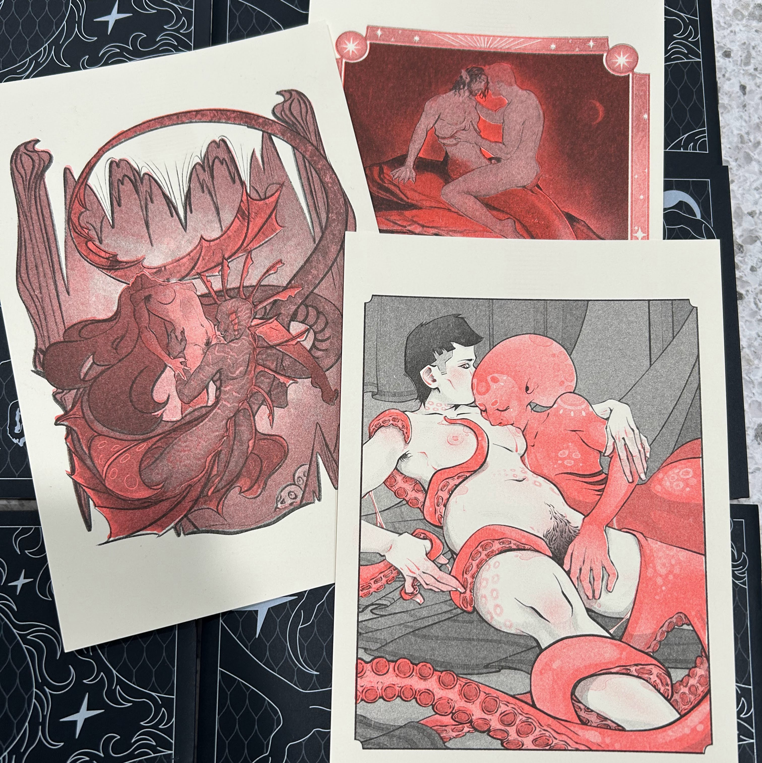 In Their Clutches - spicy prints!