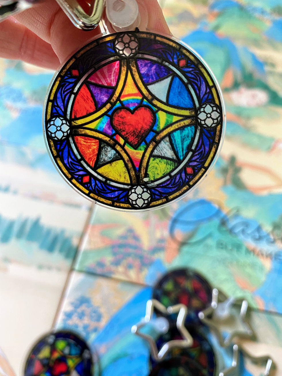 Thumbnail: Stained Glass Keychain