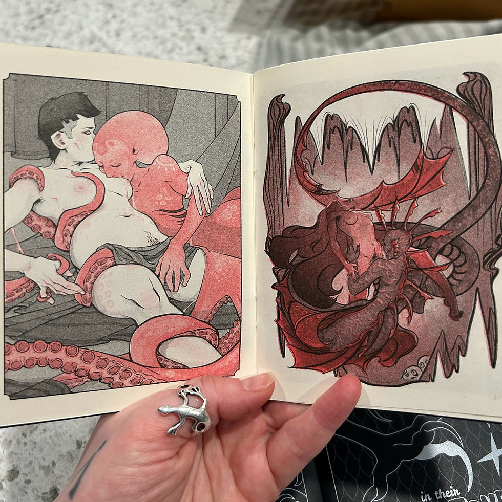 Thumbnail: In Their Clutches - Riso Zine