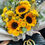 Thumbnail: sunflowers and roses bouquet
