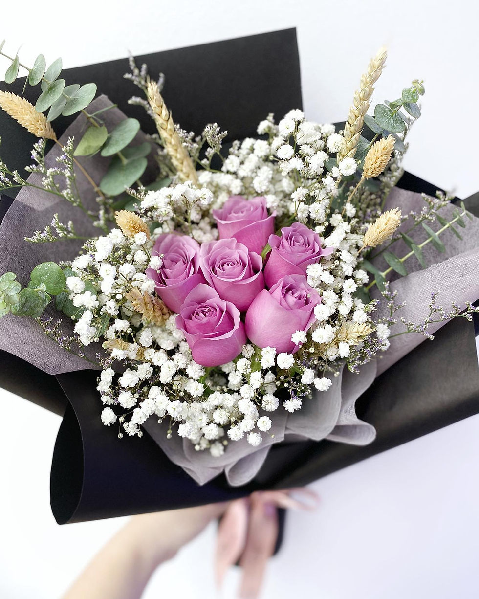 Thumbnail: Roses of Delight in Lilac