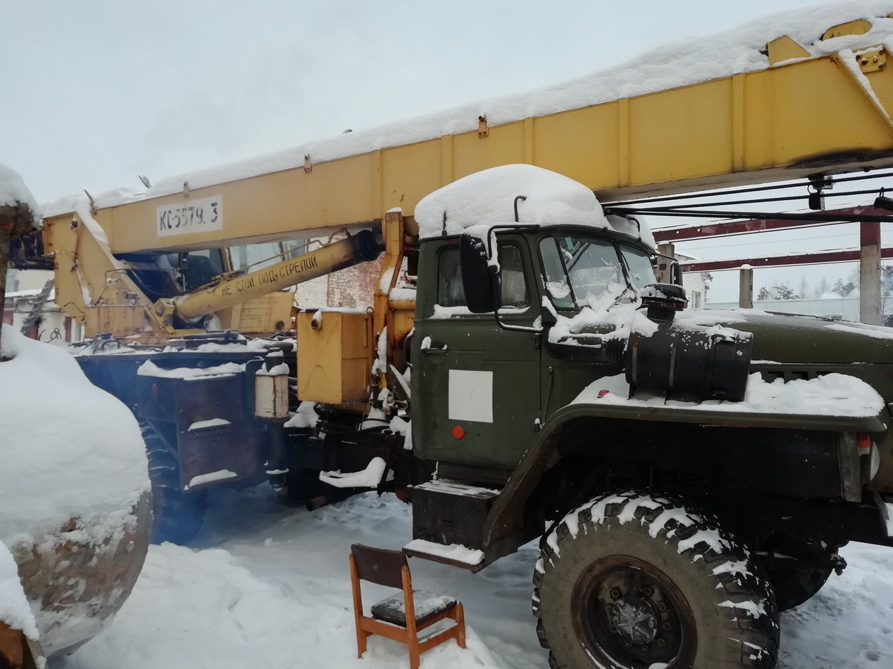 Урал автокран Мотовилиха