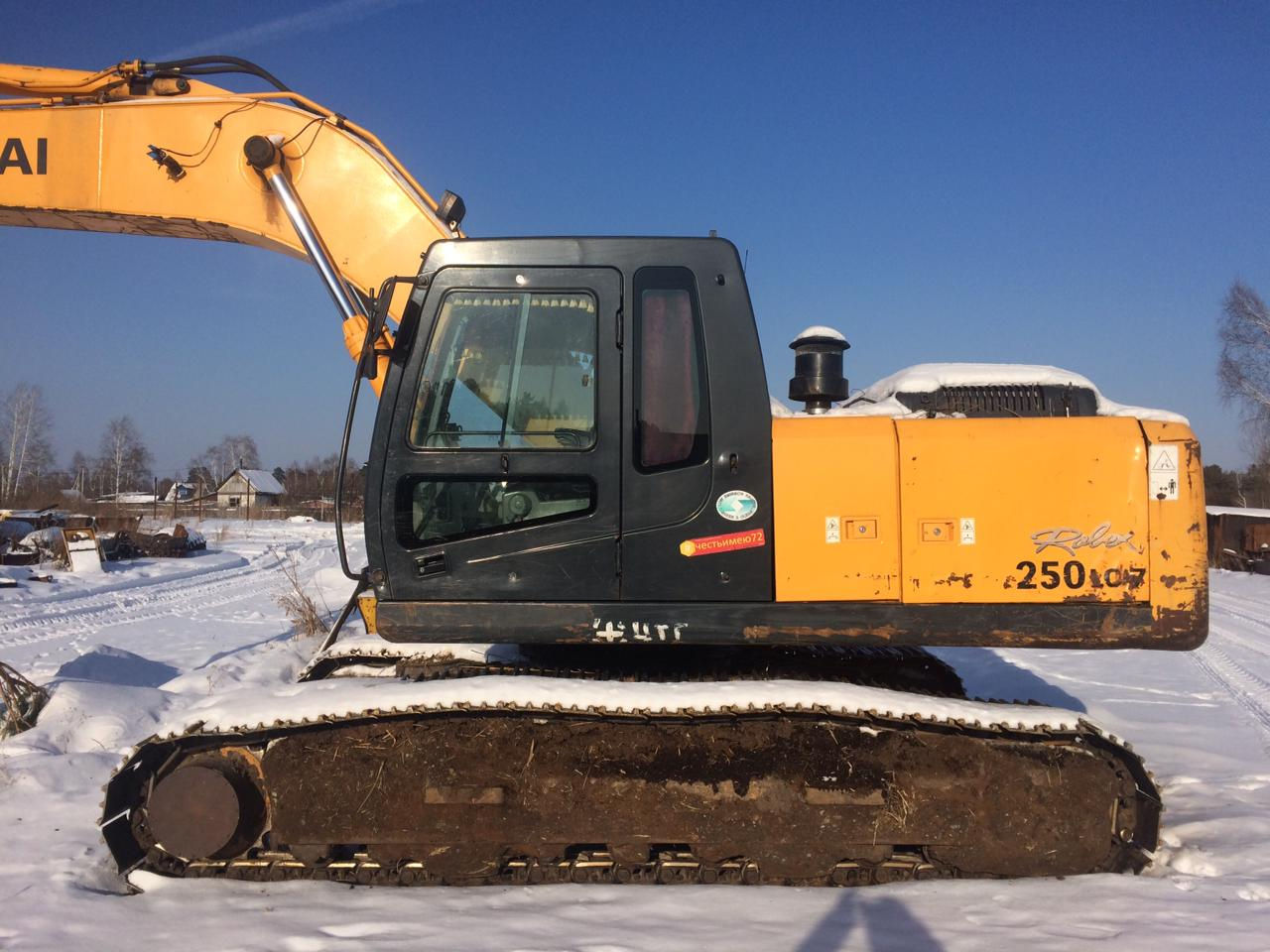 экскаватор гусеничный Hyundai 250