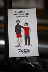 Letterpress, Siebdruck, Karton, Papier, Heidelberger, Tiegel, Druck, Print, Feinstpapier, Handwerk, Waldshut, Heidi, Heidi&Friends, Druckmaschine, Blindprägung, Embossing