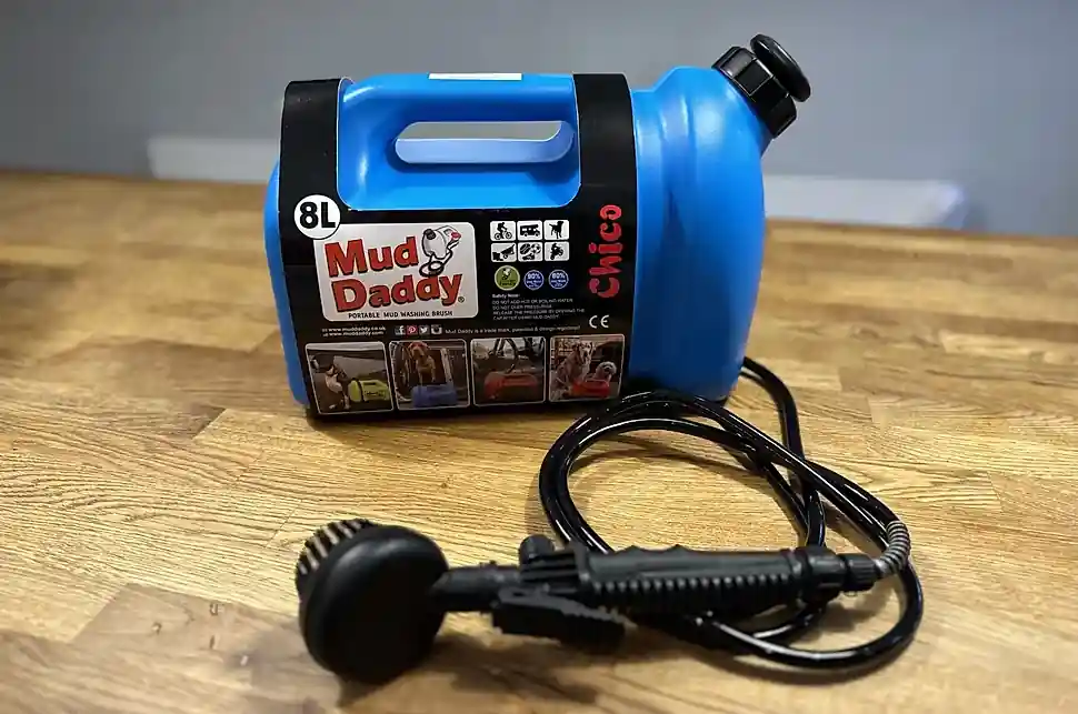 Mud Daddy portable dog washer