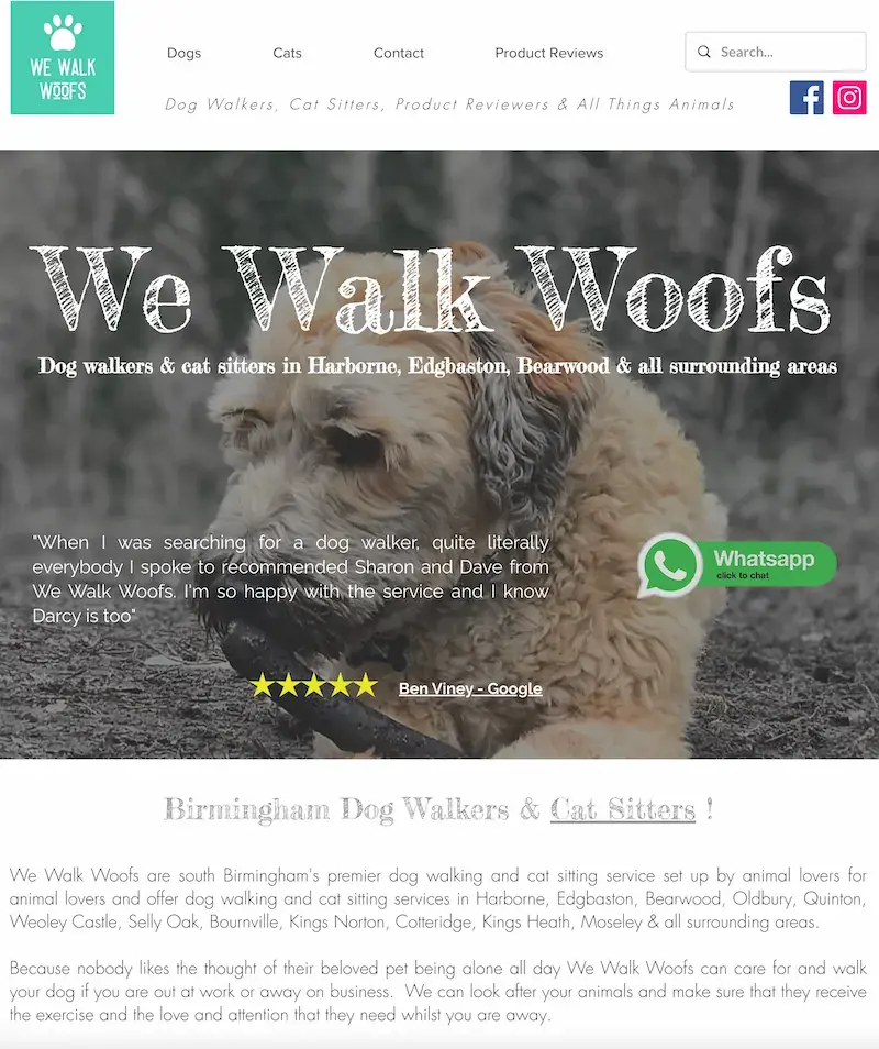 How to start a dog walking business like We Walk Woofs