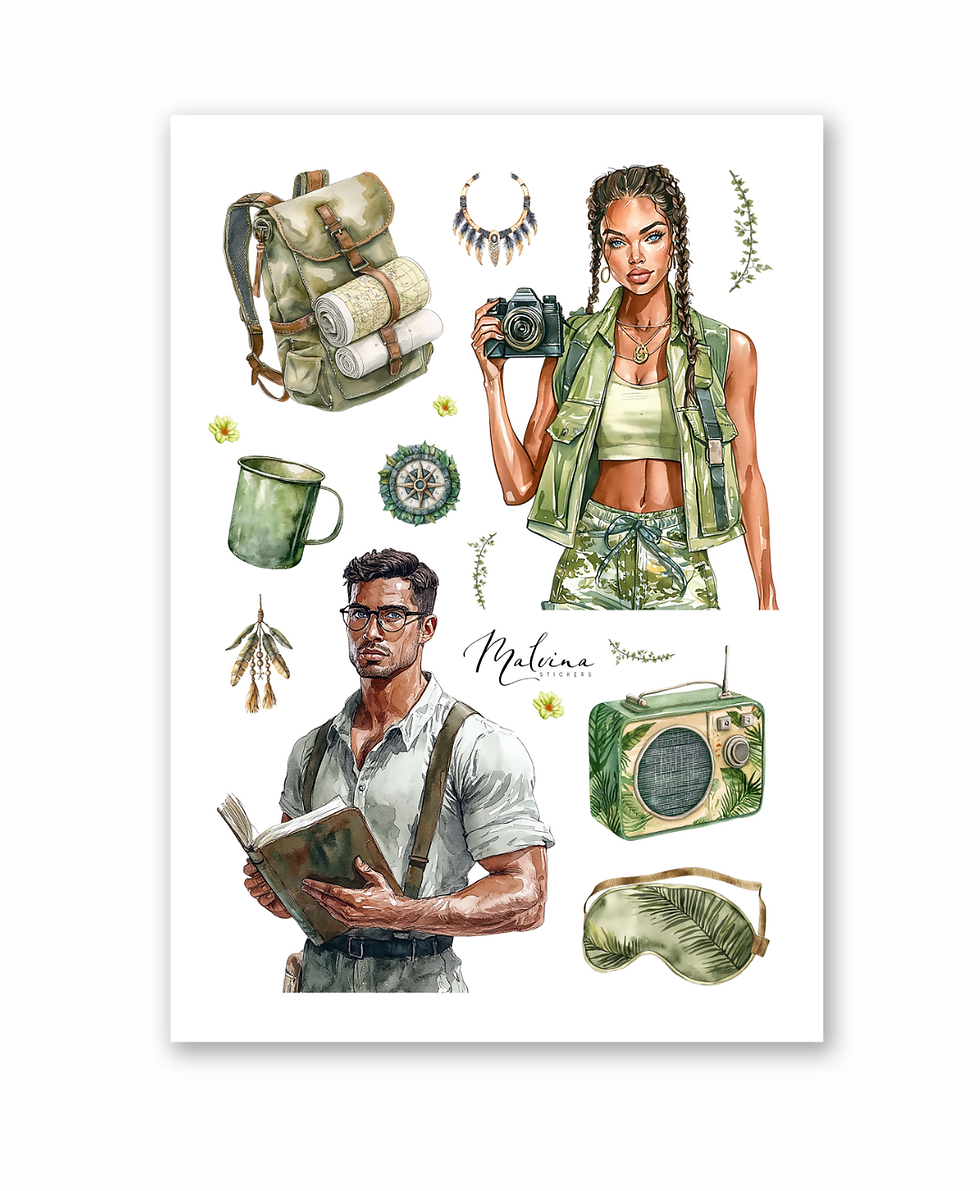 Стікери Джунглі 16