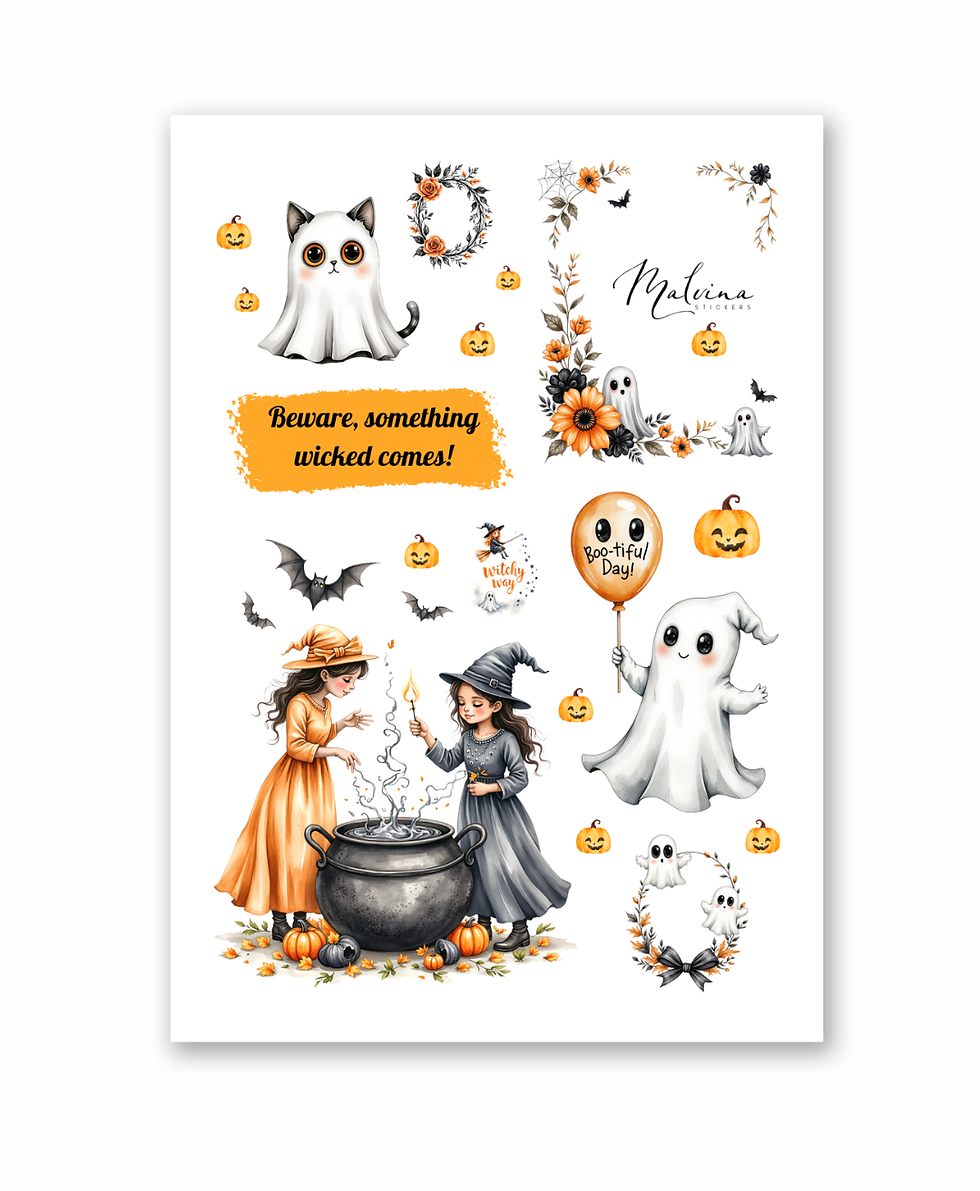 Стікери Хеловін 4