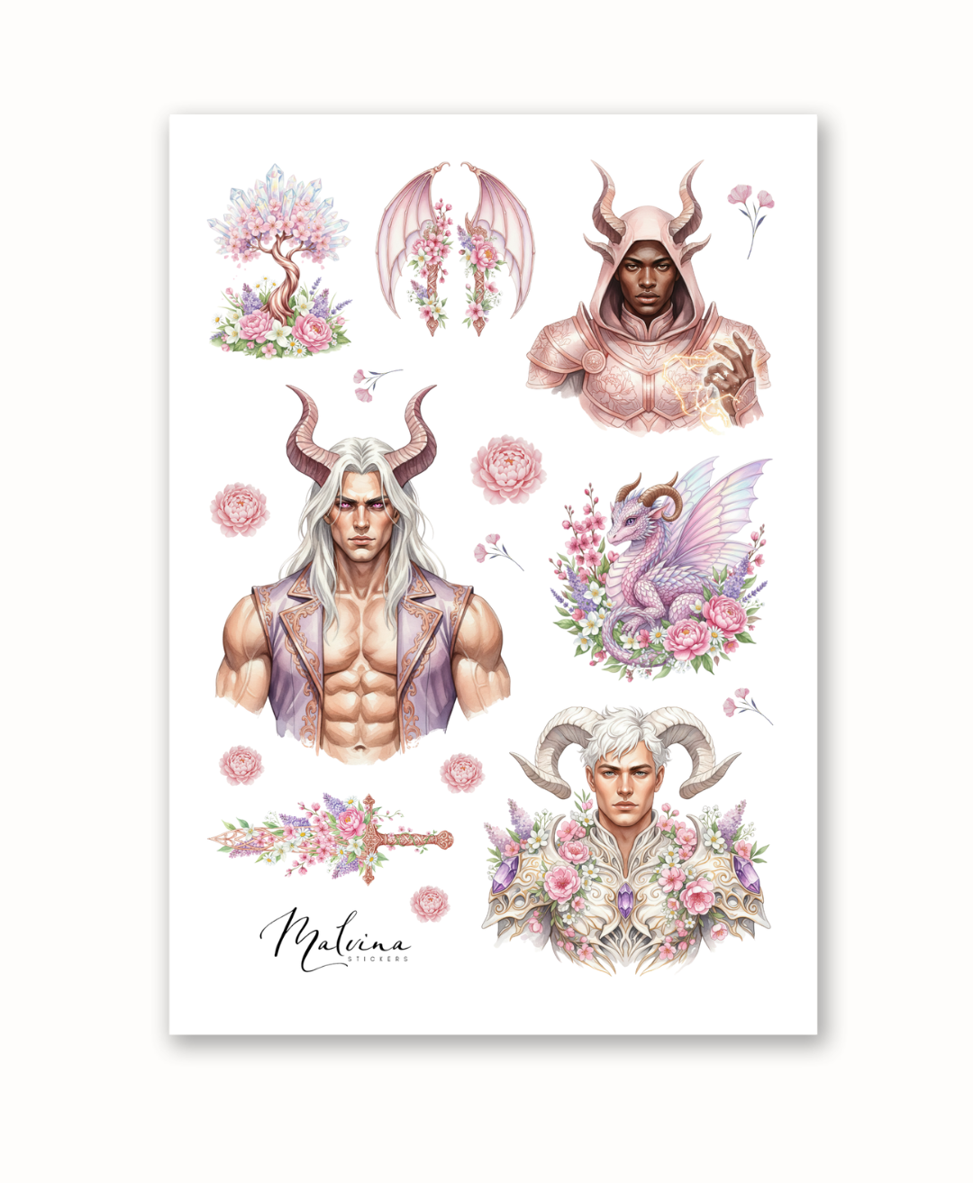 Стікерпак Рожевий світ 17