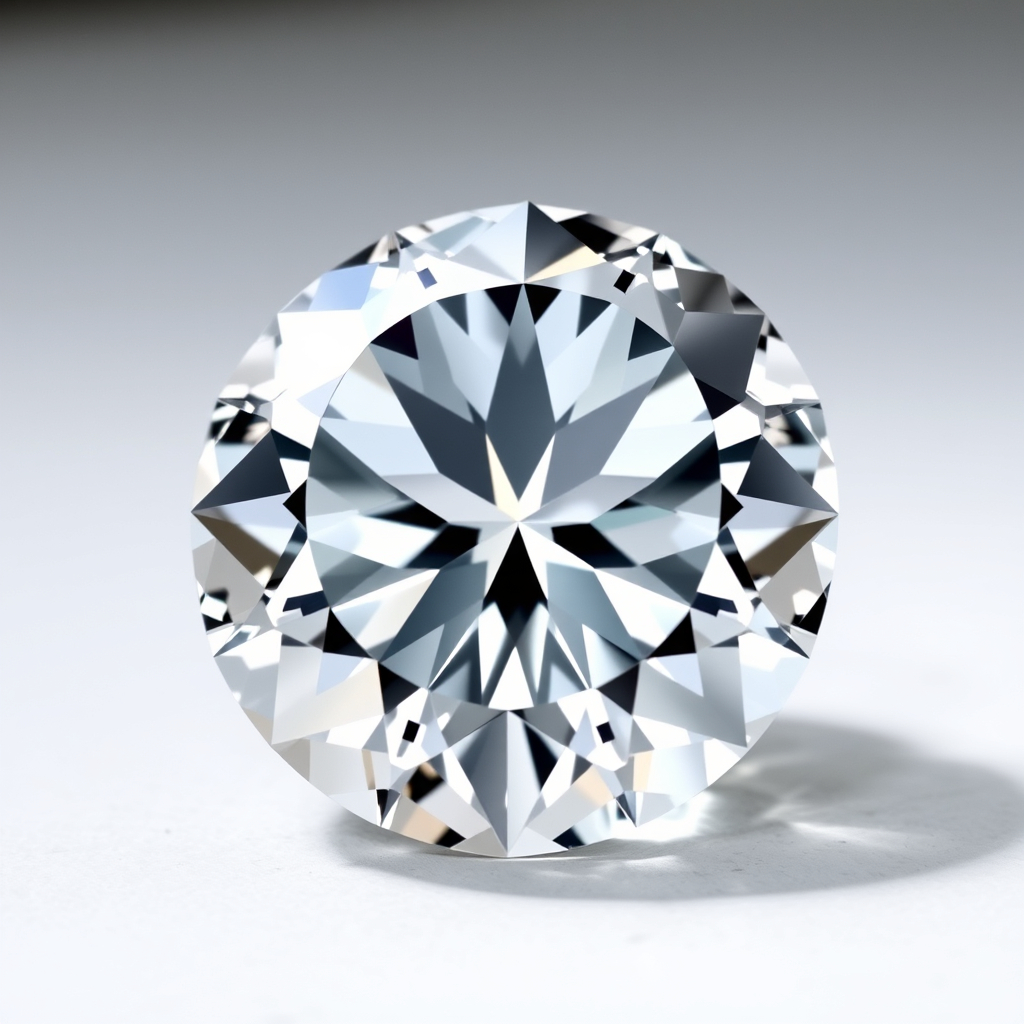 Colorless diamond