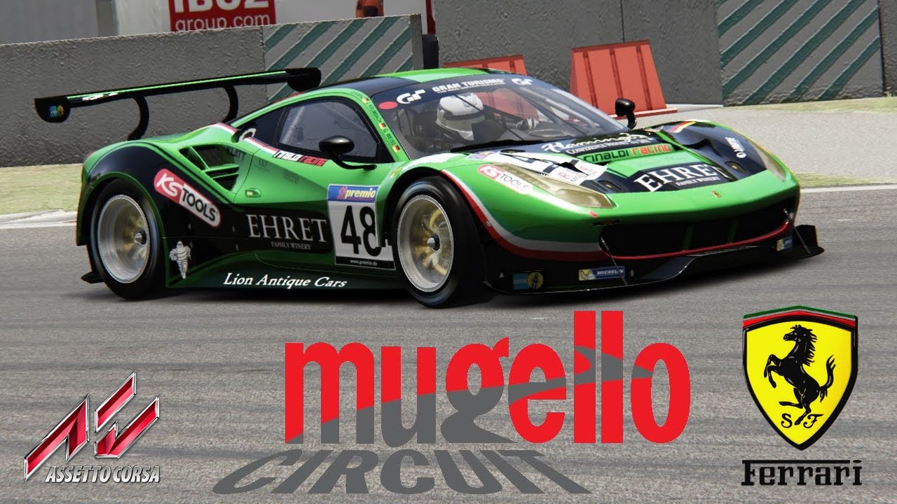 Mugello Ferrari 488 Gt3