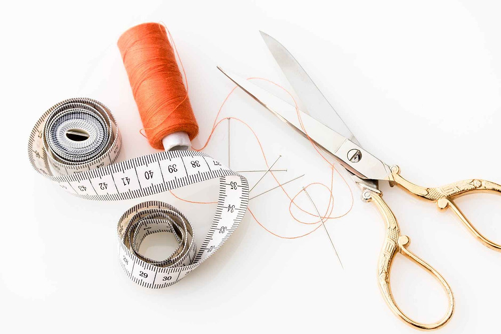 fabric scissors needle needles scissors