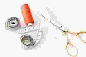 fabric scissors needle needles scissors