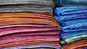 abstract cloth colors cotton