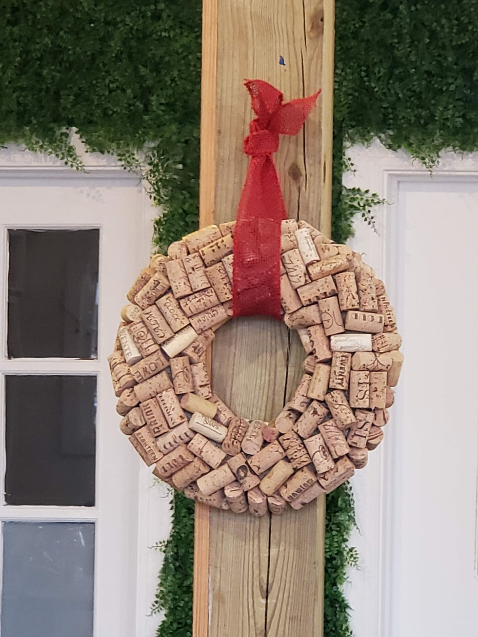 WIne Cork Wreath Ring