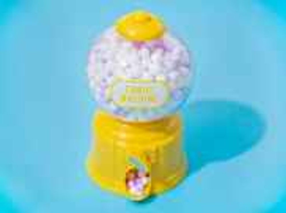 yellow candy machine