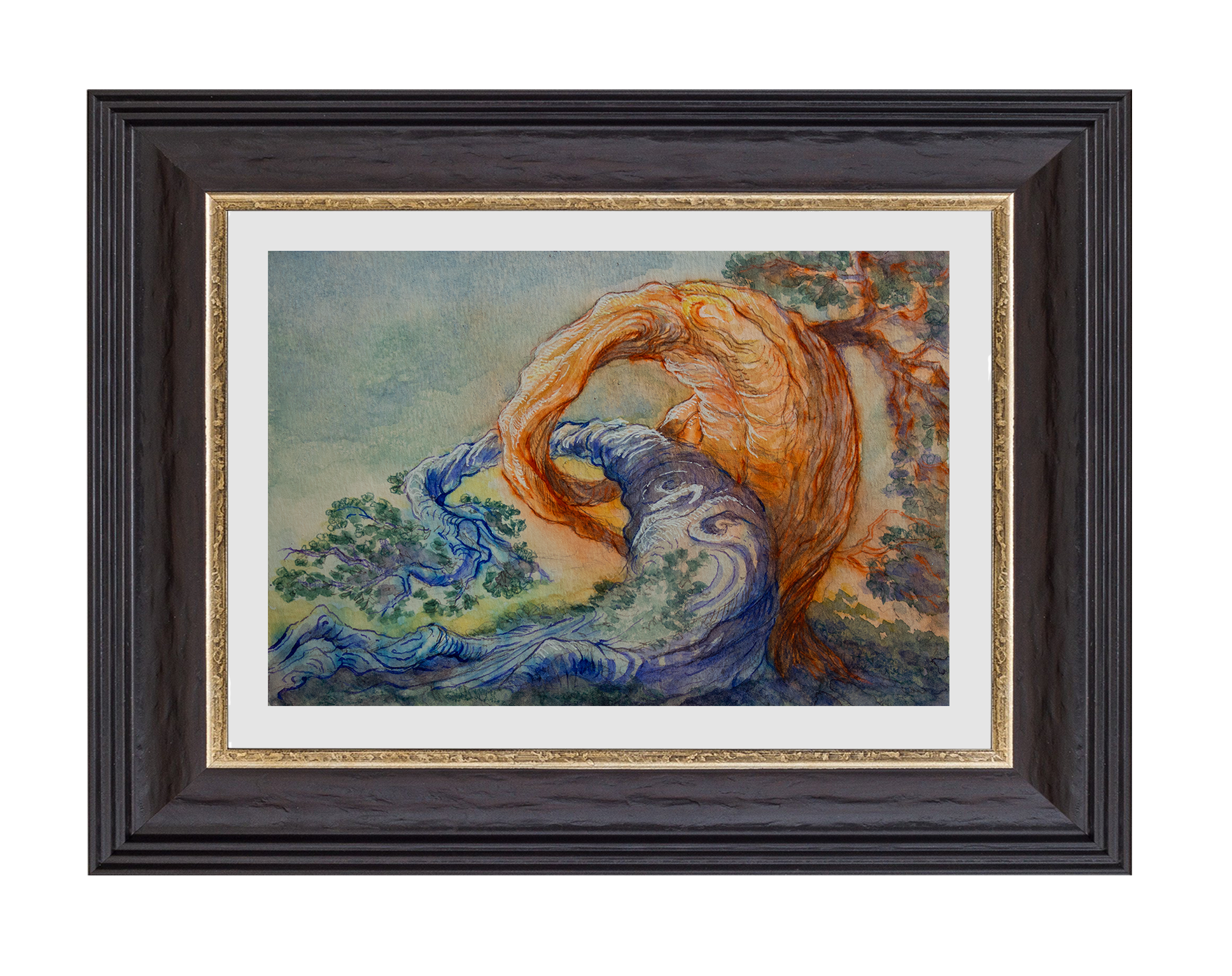 Entanglement - Original Painting, US$360,00