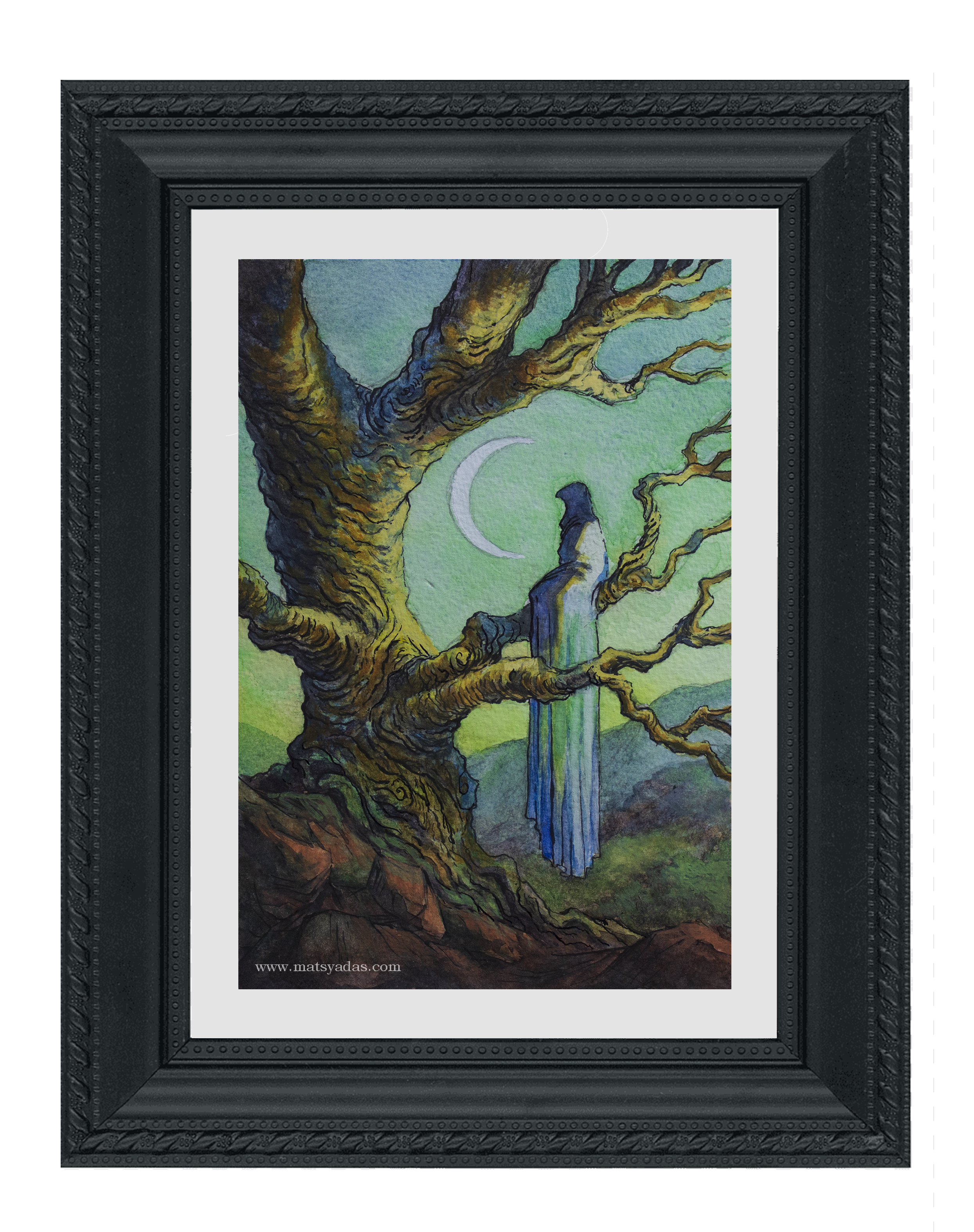 The Waiting - Original Painting, US$327,00