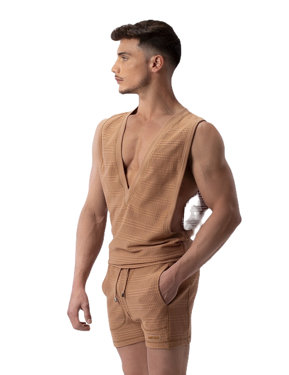 Barcode Berlin - V-Neck Mayo