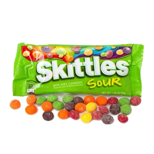 SKITTLES SOUR CANDY 24 COUNT SUNRISE CANDY